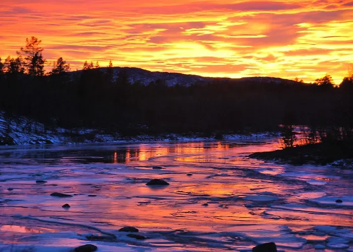 Giellajohka Ferienhaus